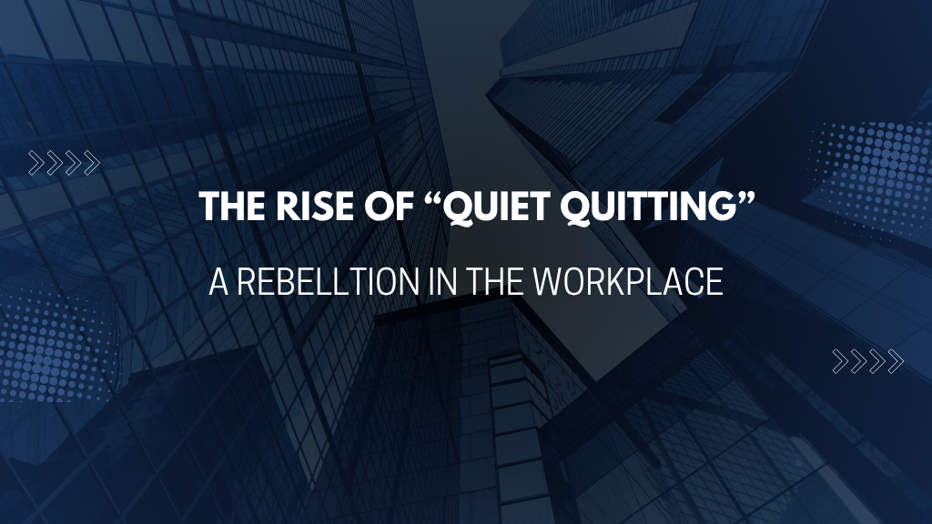 The Rise of Quiet Quitting and Soft Living